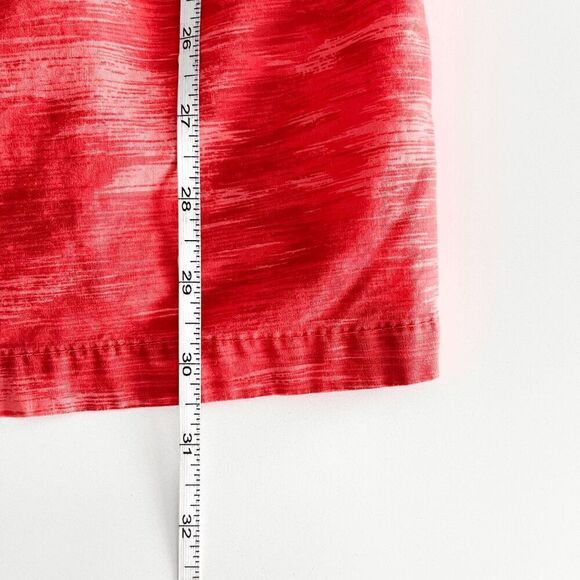 Winnie Fashion Mens Floral Sunset Short Sleeve Button Up Hawaiian Shirt Red XL - Picture 5 of 7